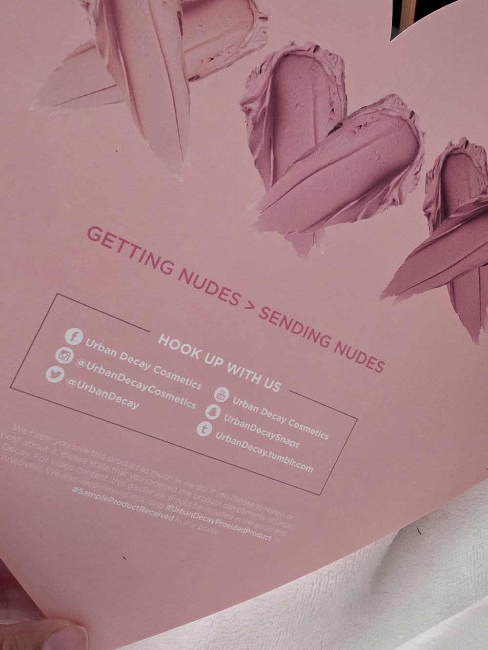 Urban Decay Naked Heart Eyeshadow Palette with Pink Packaging - Picture 7 of 8